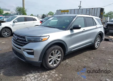 2023 Ford Explorer Xlt из США, поврежденный, VIN 1FMSK8DH2PGA53510